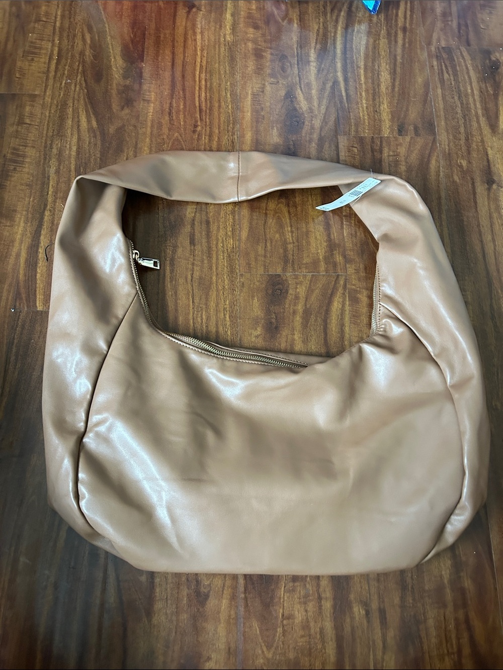 Anthropologie Timmie Faux-Leather Slouchy shoulder bag